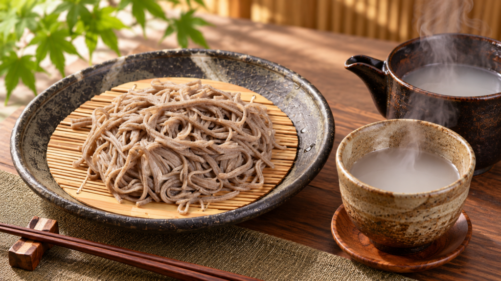 蕎麦と蕎麦湯